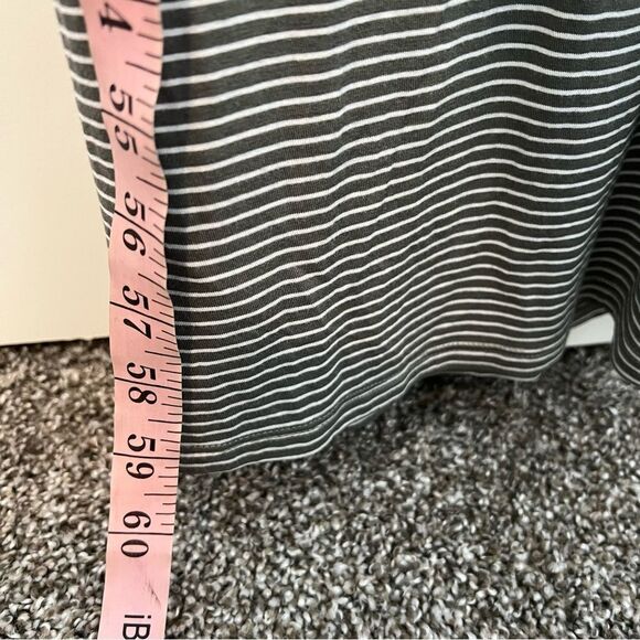 Eddie Bauer sleeveless striped maxi dress in Green / White | Size S - Picture 6 of 7